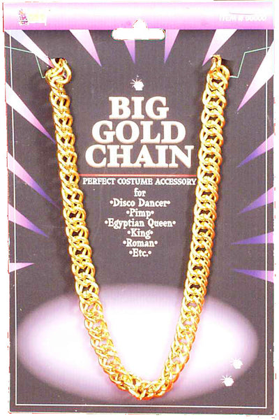 big gold chain pimp disco