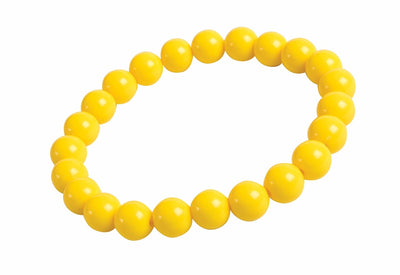 Pop Art Pearl Bracelet-Yellow