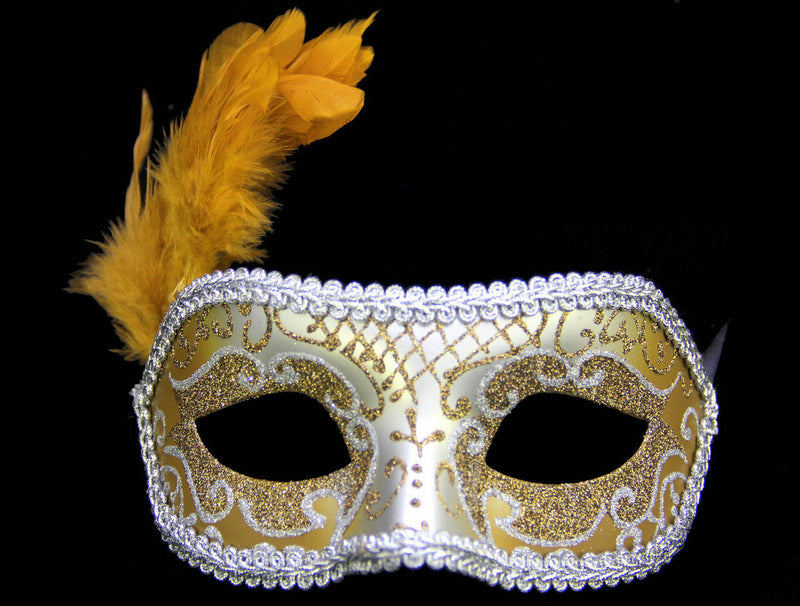 Bagloni Eye Mask-Gold/Silver