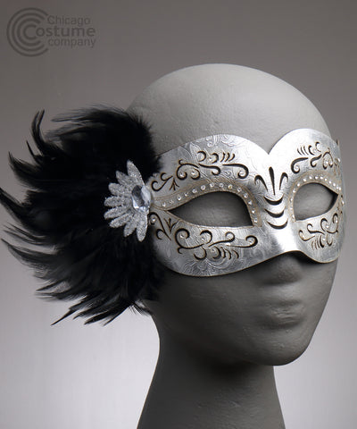 Shella Eye Mask - Silver