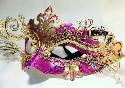 Celine Eye Mask-Purple