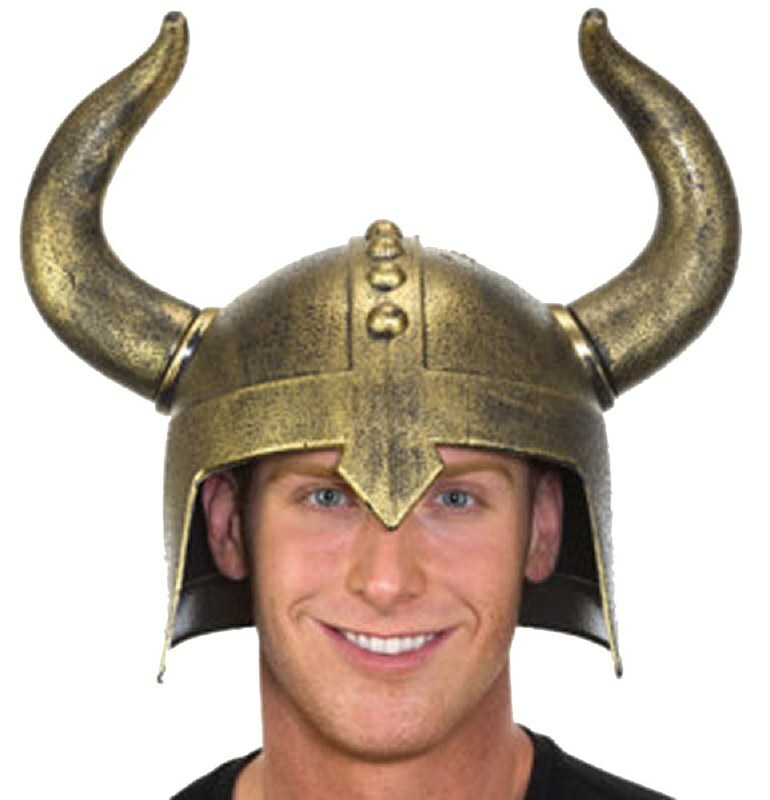 Gold Viking Deluxe Helmet
