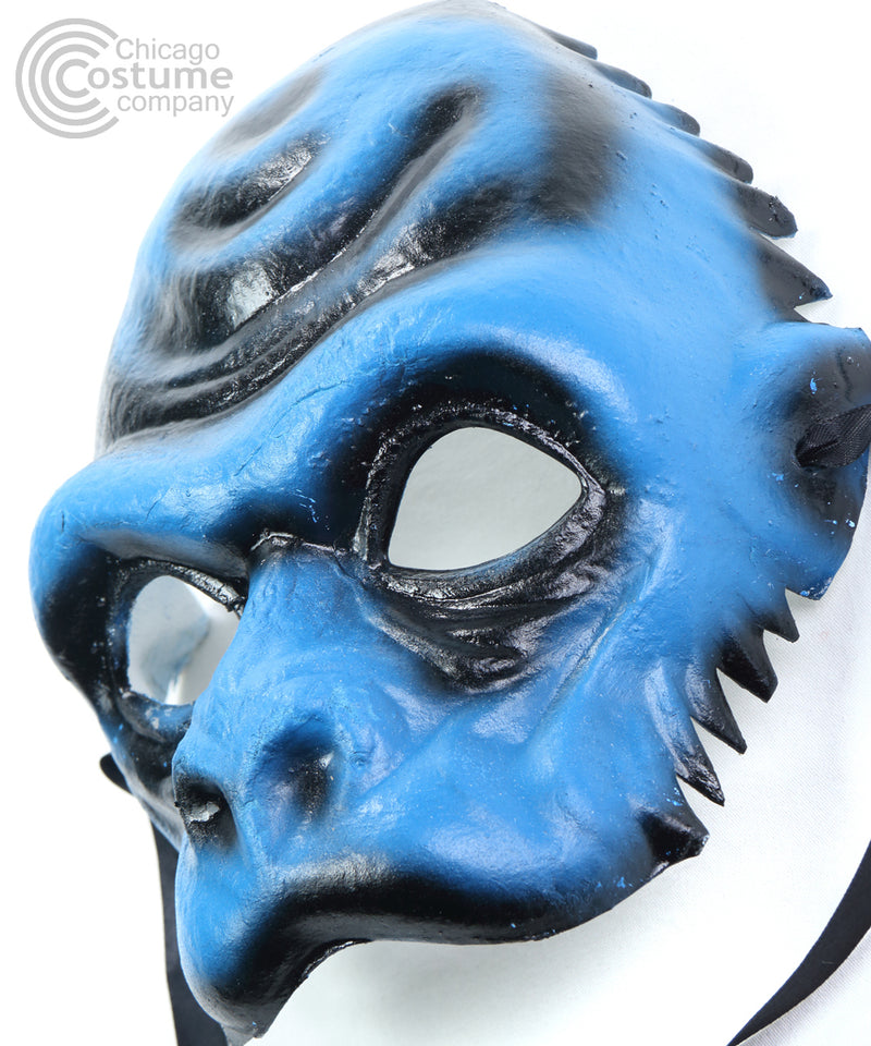 gorilla masquerade mask blue black