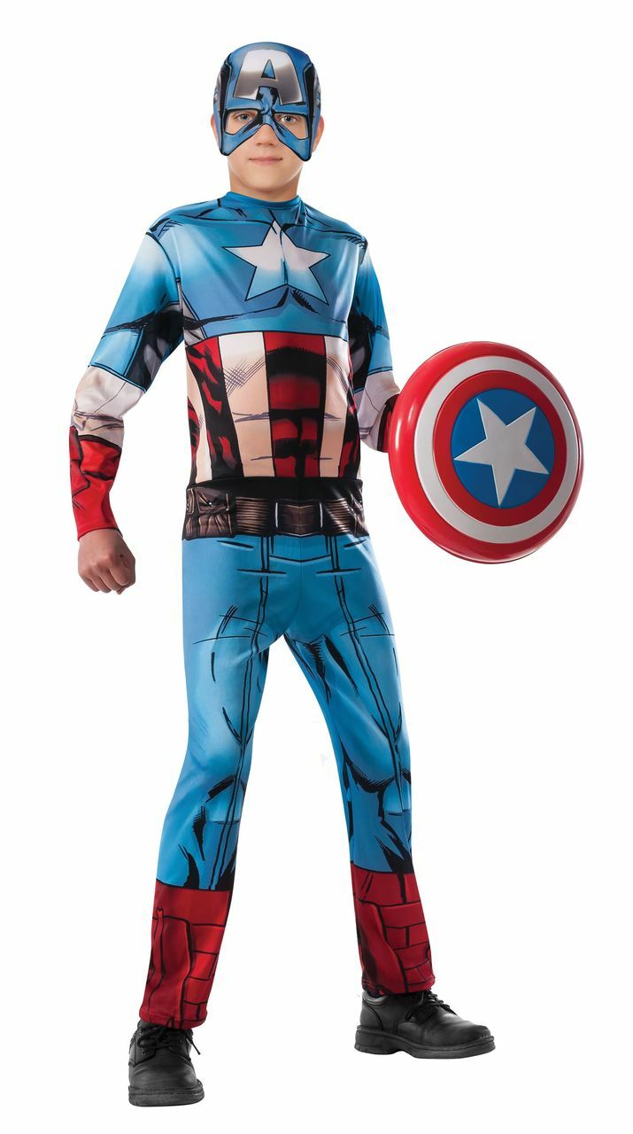 Kids Captain America Costume