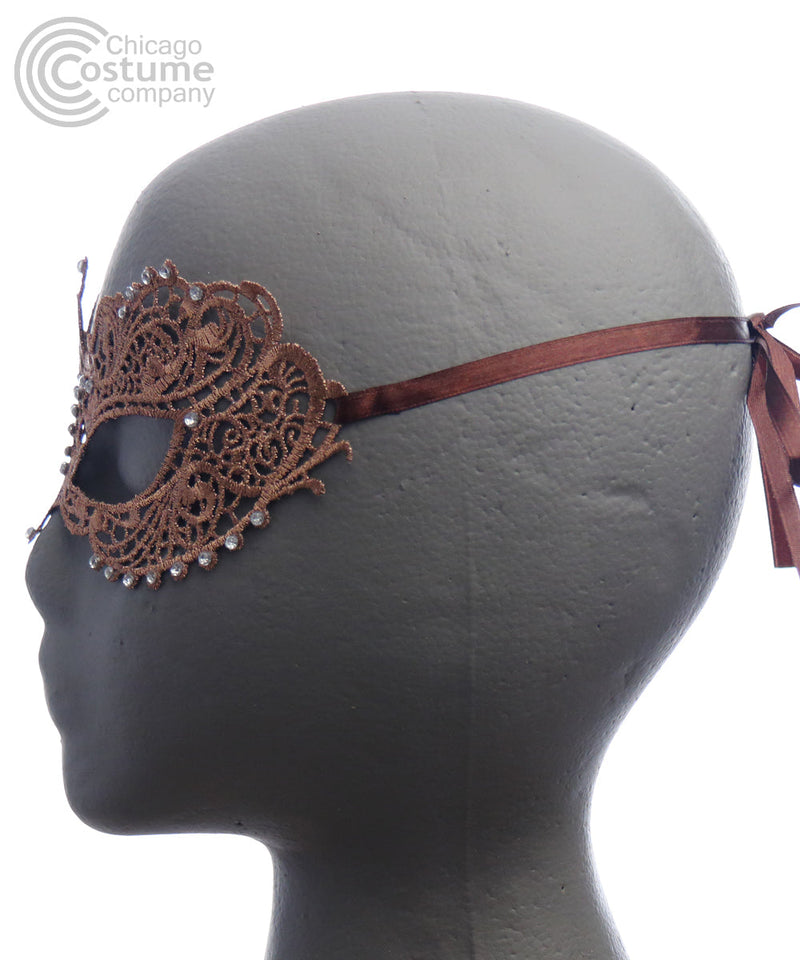 Kerisa Fabric Eye Mask-Copper