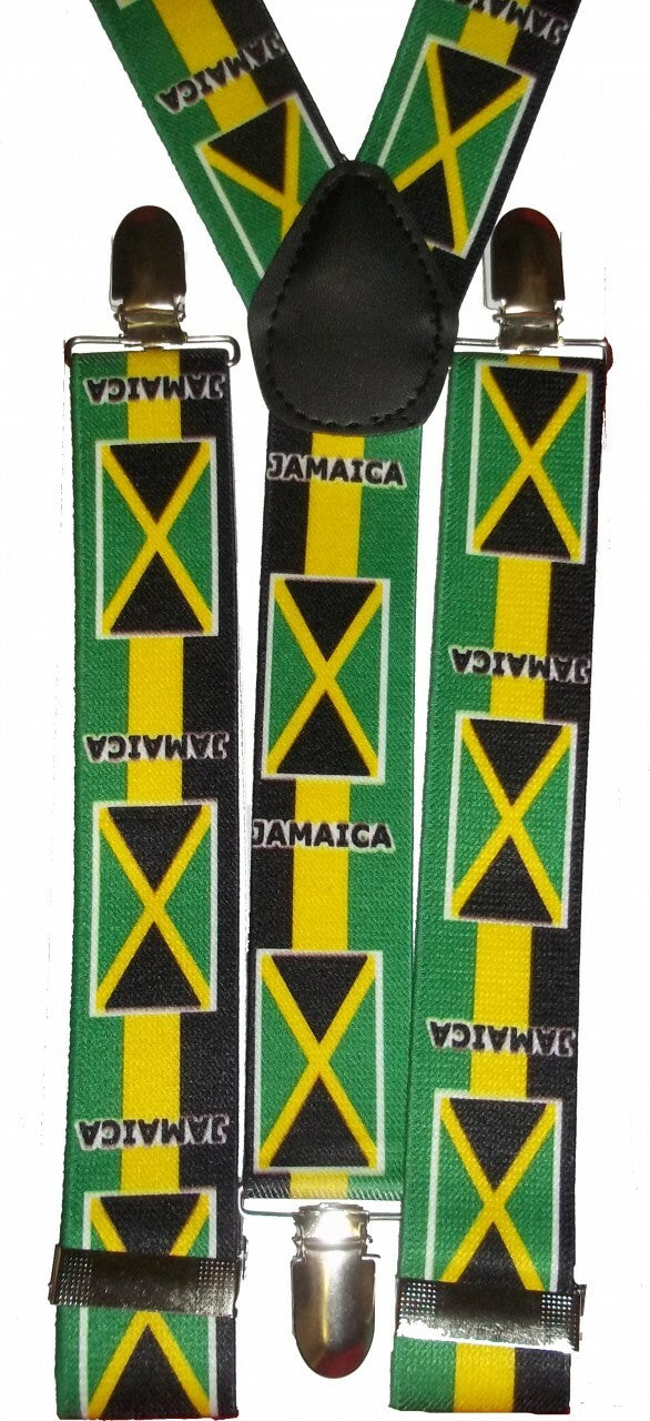 International Flag Suspenders Jamaica