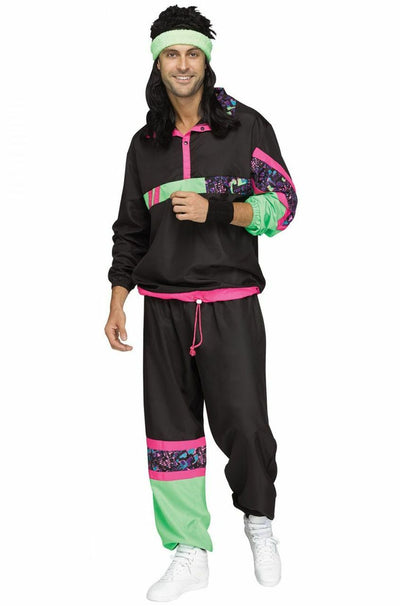 80's Male Track Suit Adult Costume