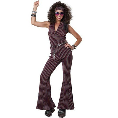 70's Halter Pant Set Adult Costume