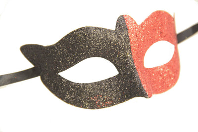 Veneto Eye Mask red/black