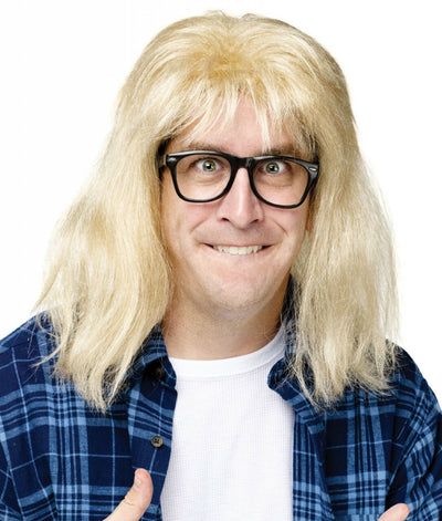 garth wig and glasses snl