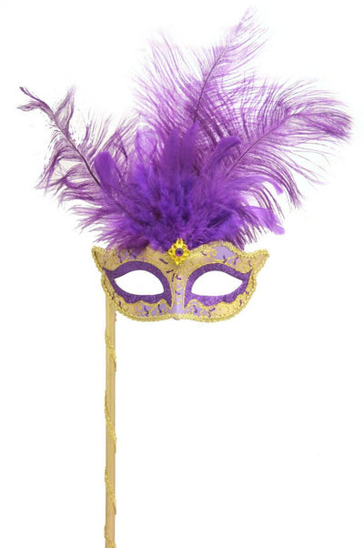 Incognito Eye Mask with stick-Purple