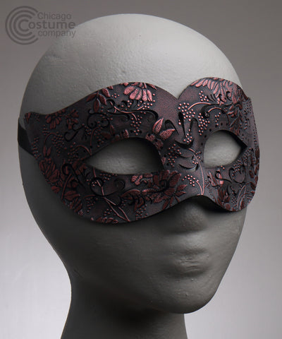 Teresa Leather Eye Mask Black Bronze