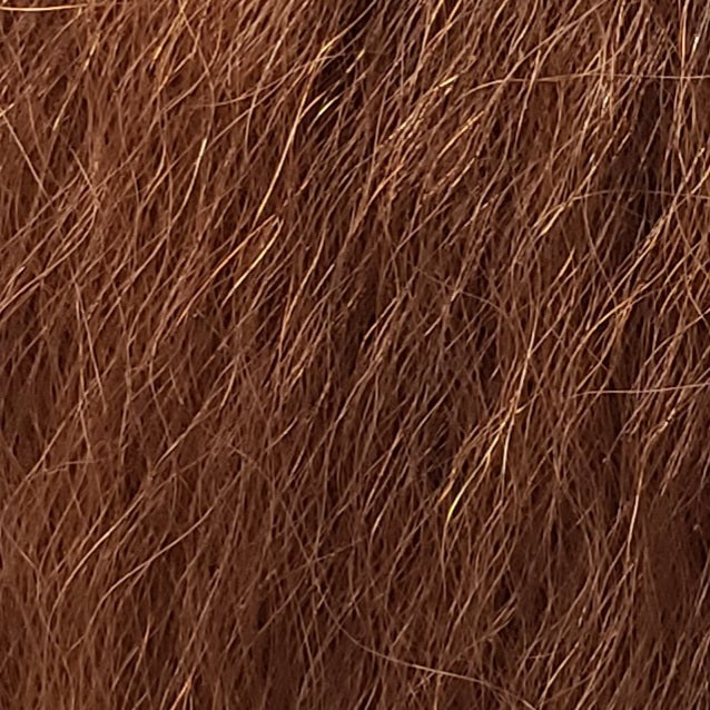 14" Medium Auburn Human Hair Ponytail