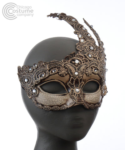 Brazilian Swan Eye Mask-Beige