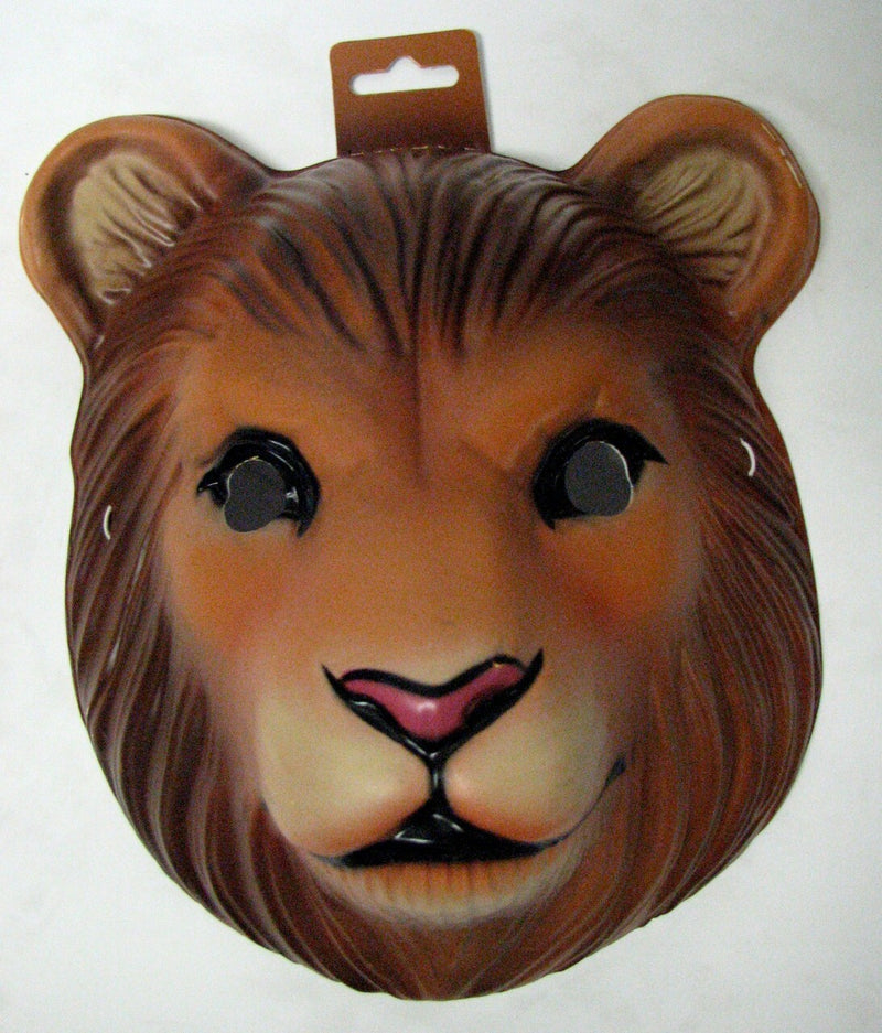 plastic lion masks