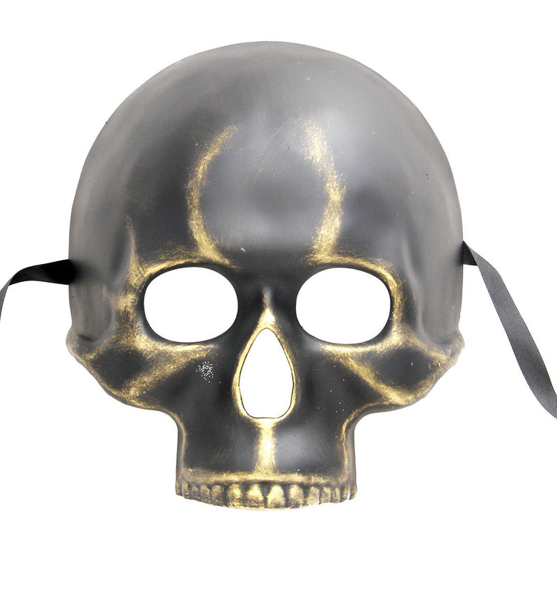 Barrane Skull Mask gold