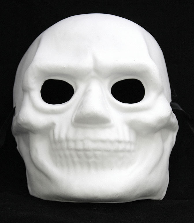 Paintable Reaper Mask White Skeleton