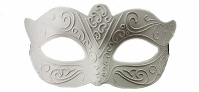 Paintable Party Mask white