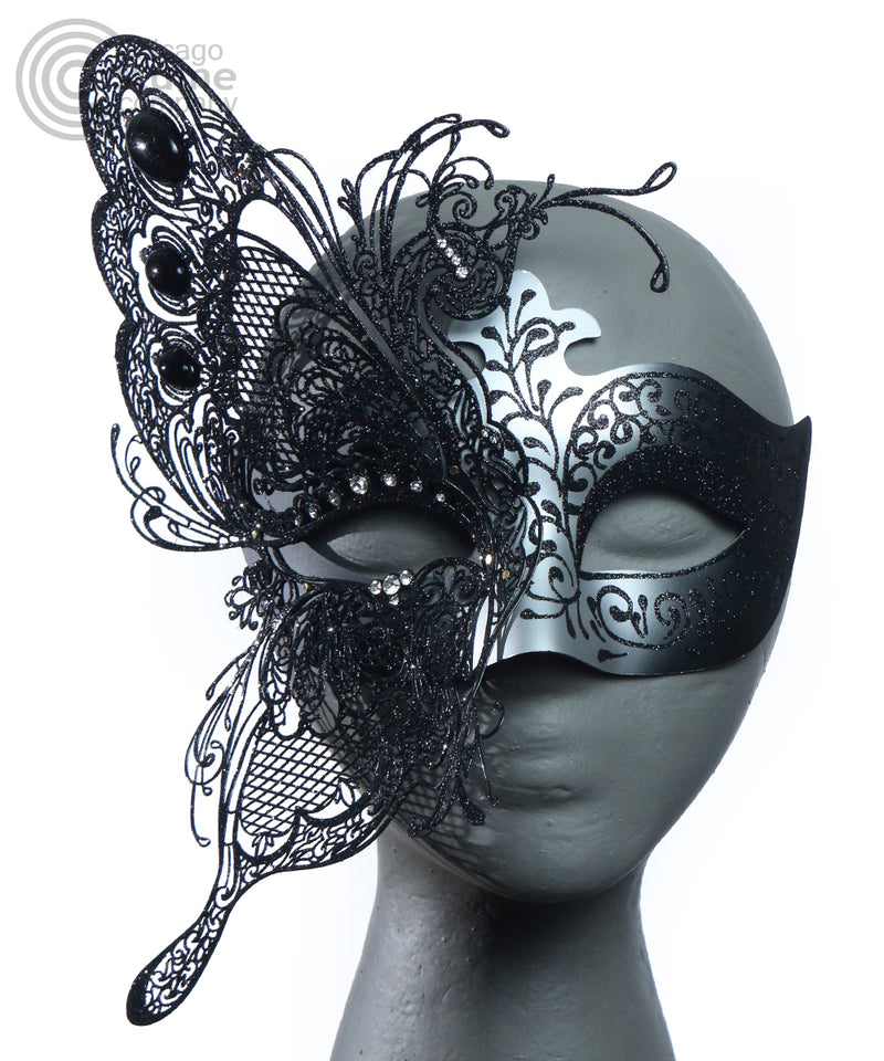 Emmanuelle Eye Mask - Black
