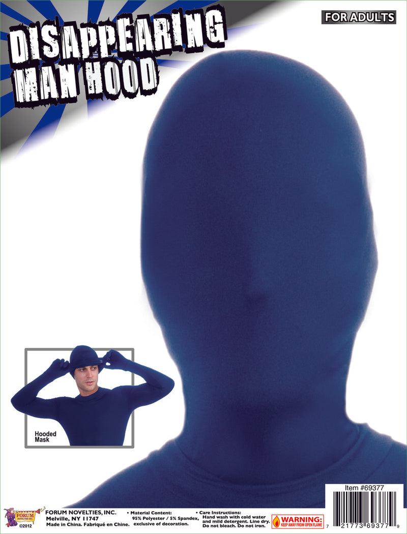 blue morph suit hood mask