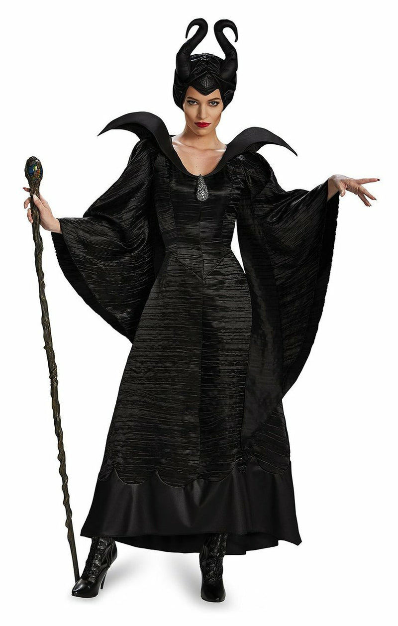 Disney Maleficent Christening Black Gown Adult Costume