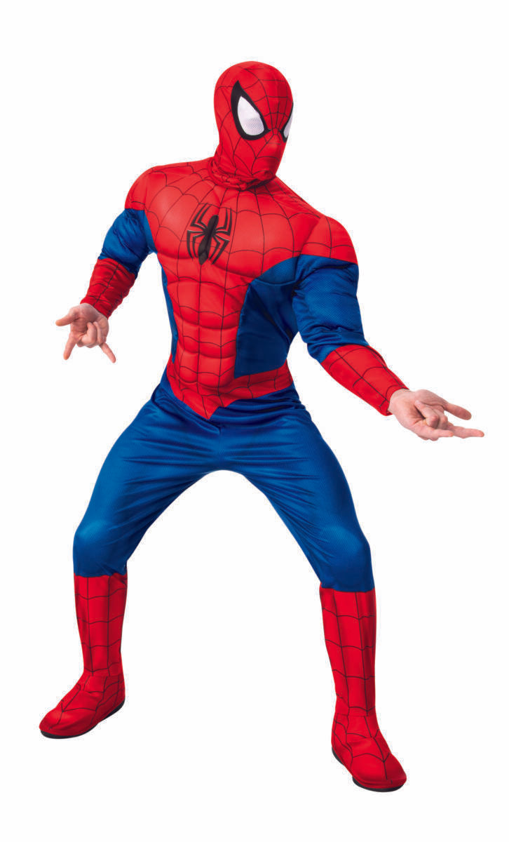 Adult Spider Man Deluxe Men&