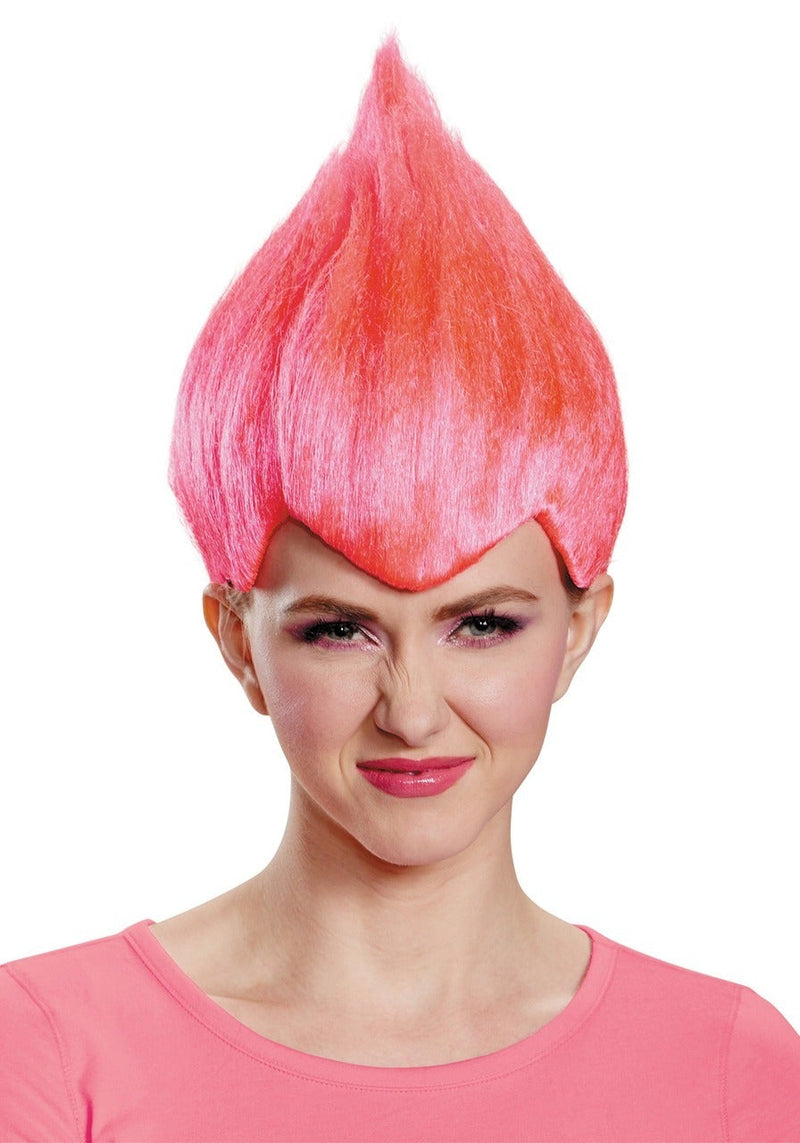 Wacky Troll Adult Wig-Pink
