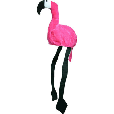 Plush Pink Flamingo Hat