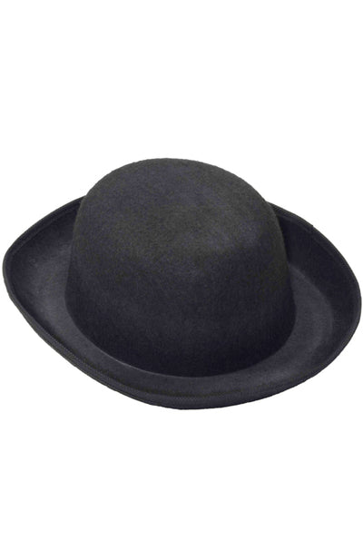 Black Steampunk Derby Hat
