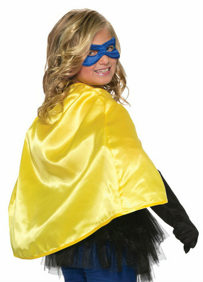 yellow superhero cape
