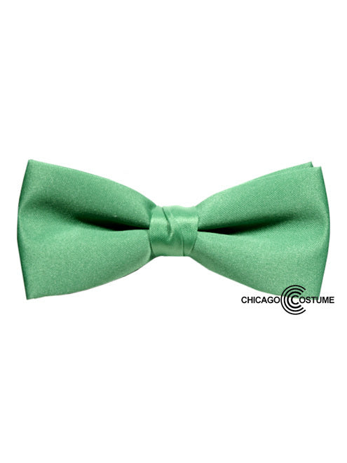 Satin Bow Tie-Green