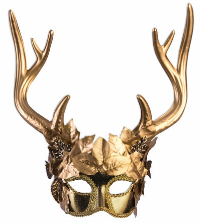 gold fawn mask