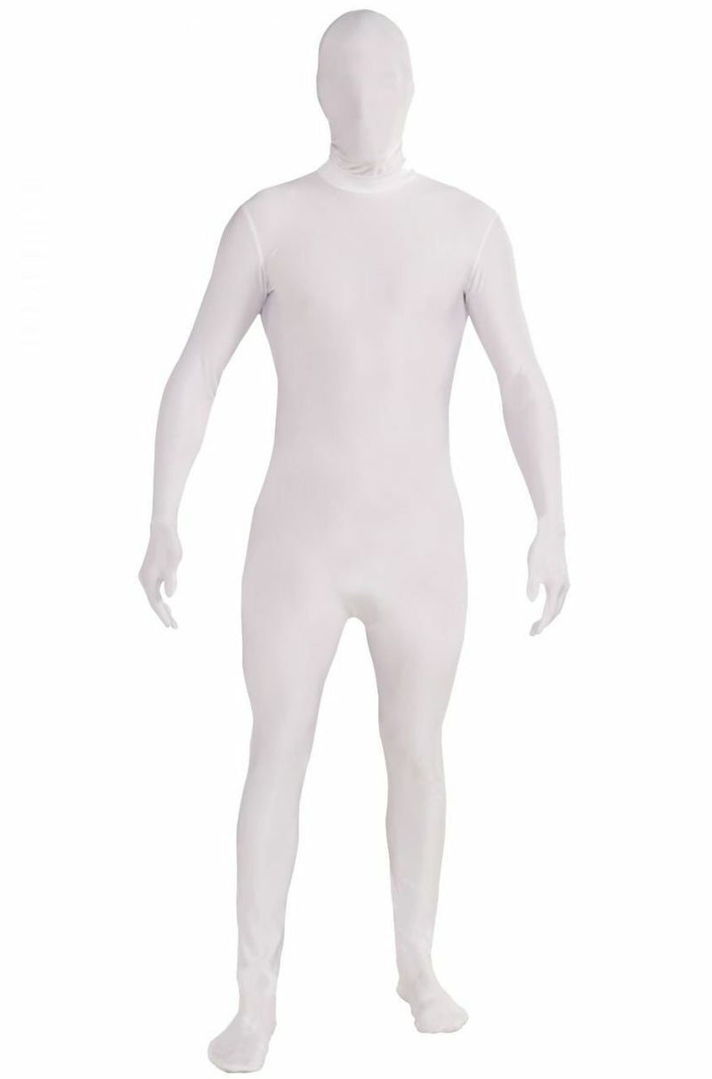 White Invisible Suit Adult Costume