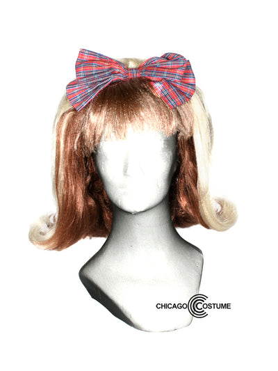 It's the Big Girls Don't Cry wig! So, tie your shoelaces, reapply your mascara, and hold in those tears. I hope you know, I hope you know... that this has nothing to do with you. Updo's & Pre-Styled Wigs  Tracy Turnblad  school girl  redhead  Mid-Length Wigs  Licensed & Character Wigs  Lacey Wigs and Facial Hair  Hairspray  bow  blond  1960s