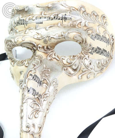Vadin Casanova Mask - Silver