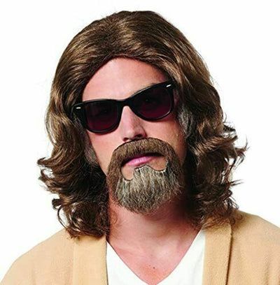 Lazy Guy Wig and Goatee by Costume Culture