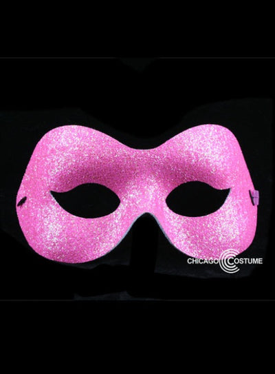 Fashion Glitter Mask-Hot Pink