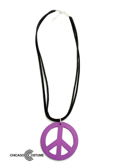 Peace Necklace-Purple
