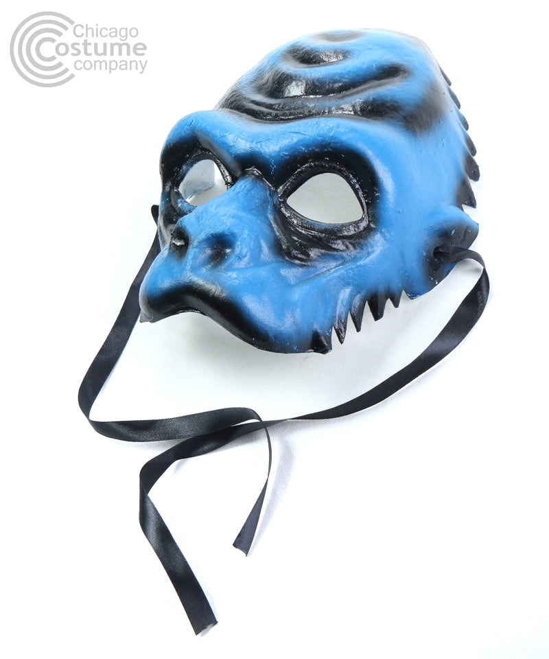 gorilla masquerade mask blue black