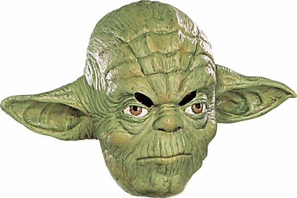 Star Wars™ Yoda Adult 3-4 Vinyl Mask