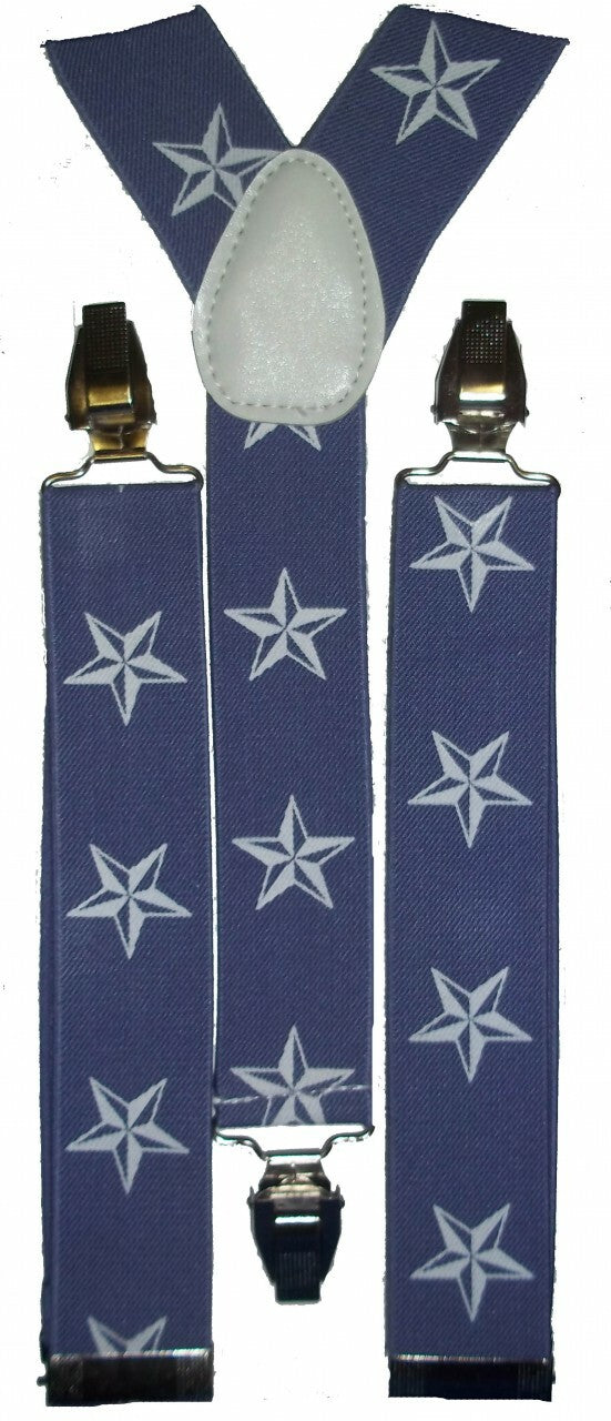 Lavender Star Suspenders