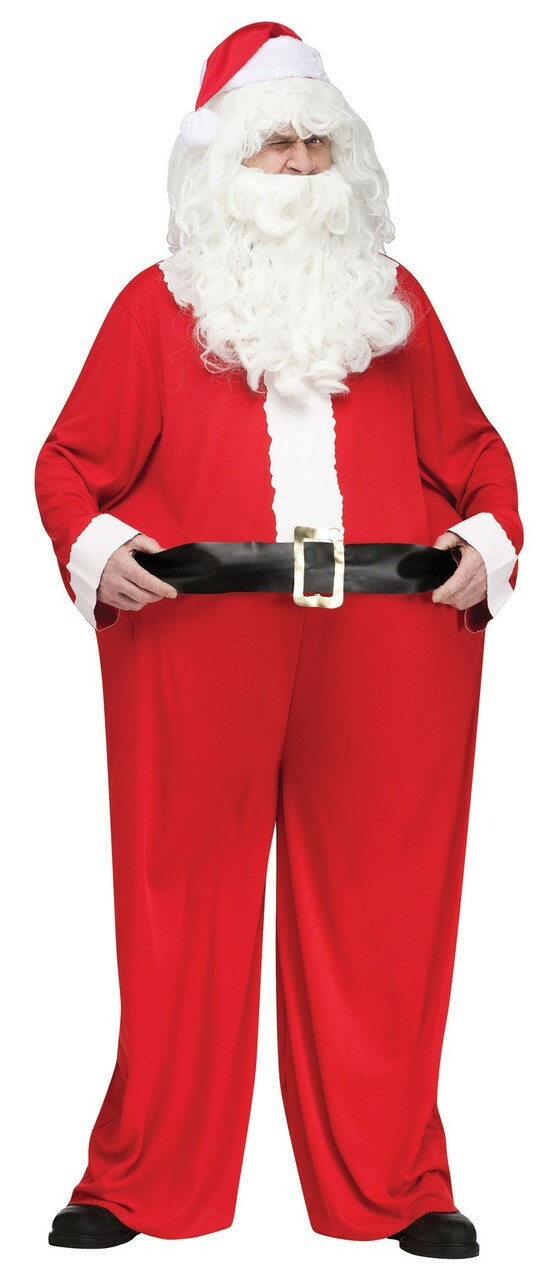 Fat Santa Adult Costume