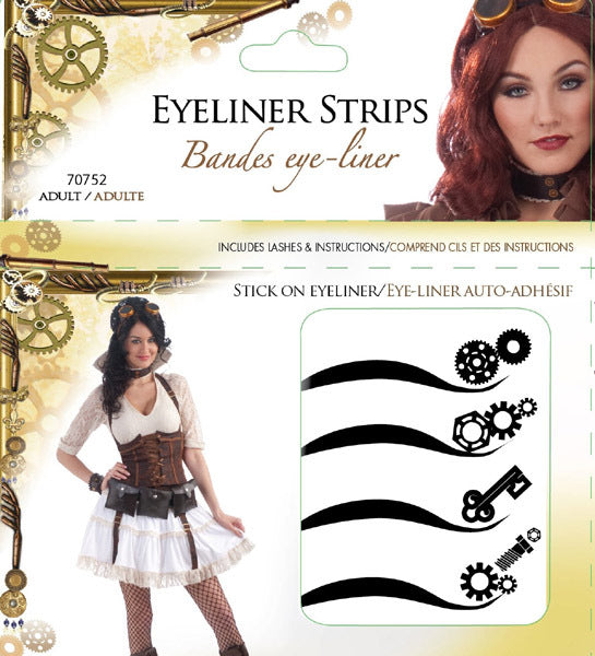 Steampunk Eyeliner Strips