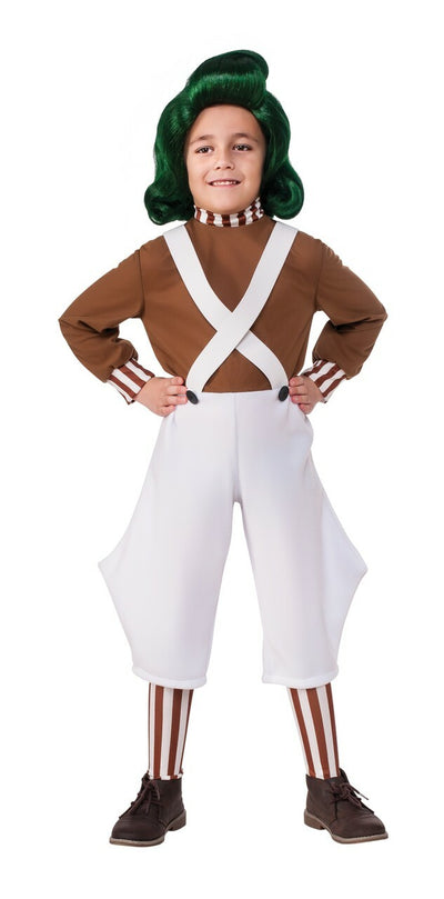 Willy Wonka & The Chocolate Factory: Oompa Loompa Child Costume