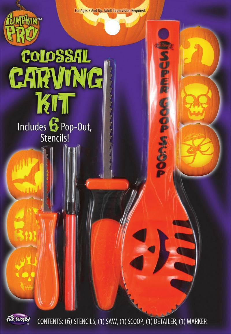 Colossal Carving Kit - Orange