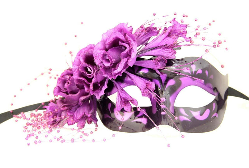Zazzie Eye Mask Purple Black