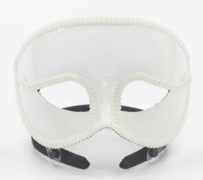 White Venetian Mask MM