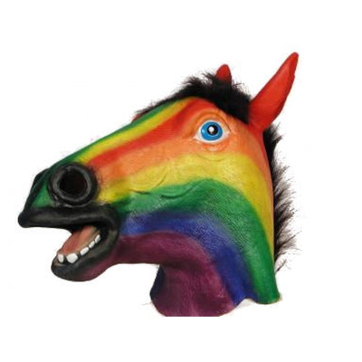 Rainbow Horse Mask