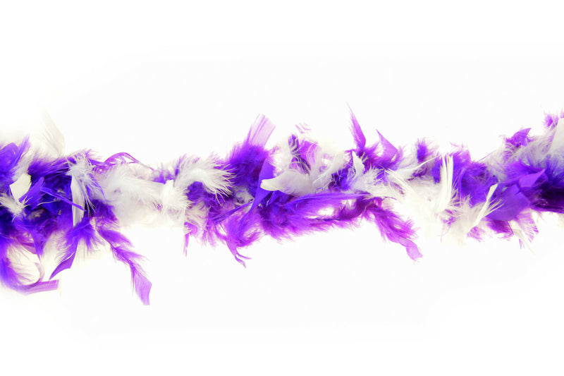 Chandelle Boa -White-Purple