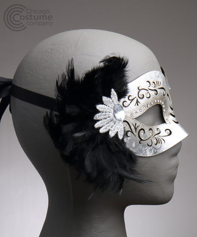 Shella Eye Mask - Silver